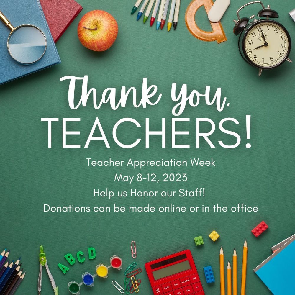 Thank you image with teacher appreciation info